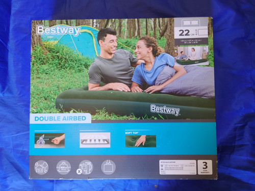 Bestway double air bed - air,