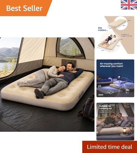 Inflatable mattress flocked - inflatable,