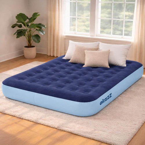 Inflatable flocked air bed - inflatable,