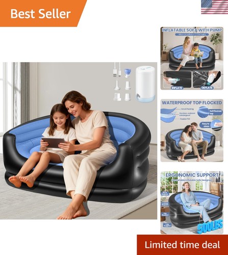 Twin size inflatable couch - size,