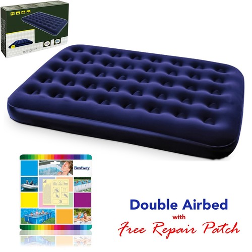 Double flocked camping - double,