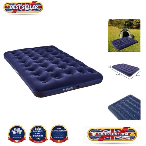 Flocked double air mattress - double,
