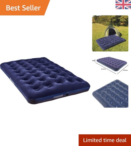 Double airbed with flocked - double,