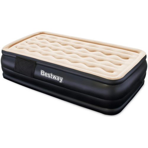 Single air bed - single, built
