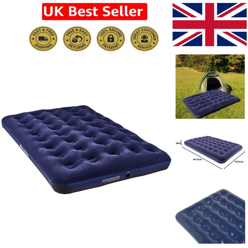 Double inflatable airbed with - double,
